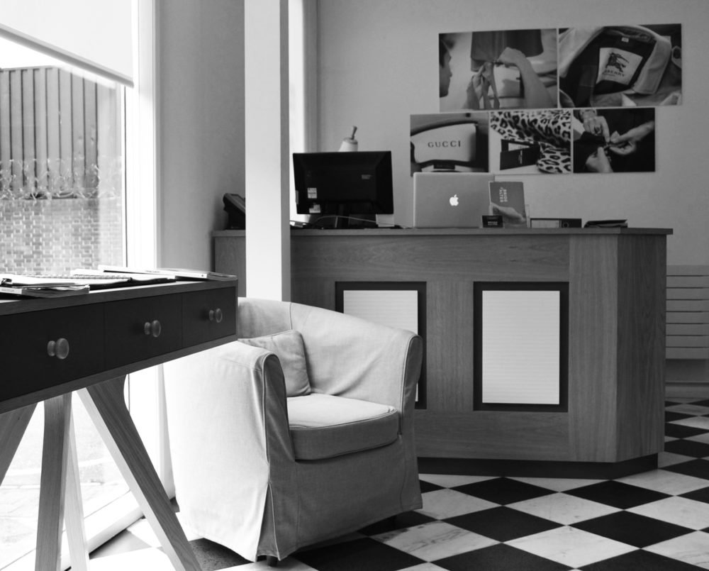 Front of House – where we are fitting your clothes