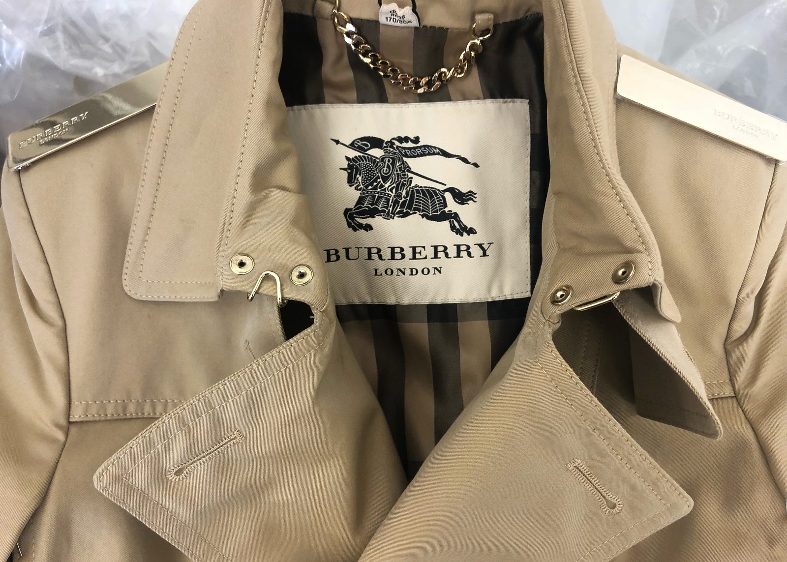 Burberry alterations